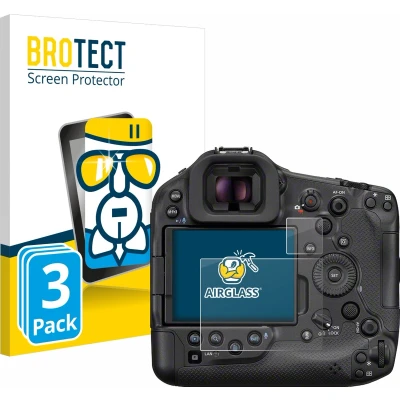 Afbeelding van BROTECT Screenprotector voor Canon EOS R1 Folie Beschermfolie Beschermglas transparant (3 Stuks)