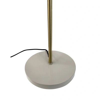 Afbeelding van Dyberg Larsen Sleep vloerlamp, bruin, hoogte 165 cm, staal