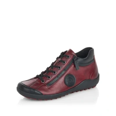Afbeelding van Remonte Damessneakers R1477, rood combi 35