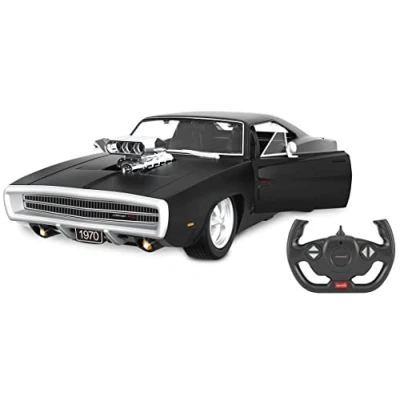 Afbeelding van Jamara RC Dodge Charger R/T 1970 1/16 Zwart 2,4GHz Speelgoed Auto