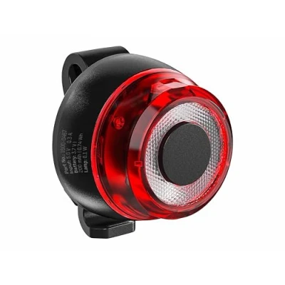Afbeelding van ANSMANN StVZO goedgekeurd fietsachterlicht met betrouwbare CREE led, IPX5 bescherming, batterij tot 4 uur oplaadbaar via USB