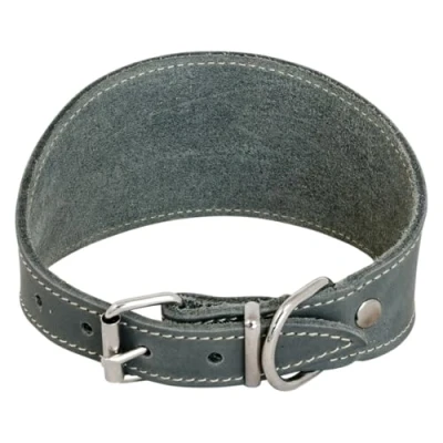 Afbeelding van Jack And Vanilla Halsbanden Vetleder Windhondhalsband Grijs 37cm 45/4701 175620