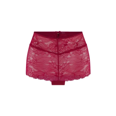 Afbeelding van Lingadore Waist HIGH Slip, Dames, Maat: XS, Cerise