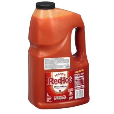 Afbeelding van SABORMEX Frank&#039;s RedHot Original Cayenne Pepper Saus, hete saus met cayennepeper, 3780 ml