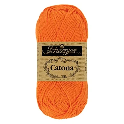 Afbeelding van Scheepjes Catona 50 gram 281 Tangerine