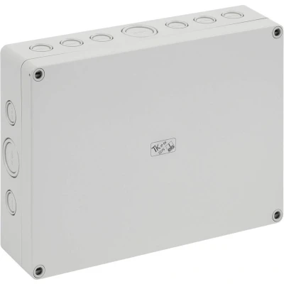 Afbeelding van Spelsberg TK PS 2518 6f m Installatiebehuizing 254 x 180 63 Polystereen (EPS) Grijs wit (RAL 7035) 1 stuk(s)