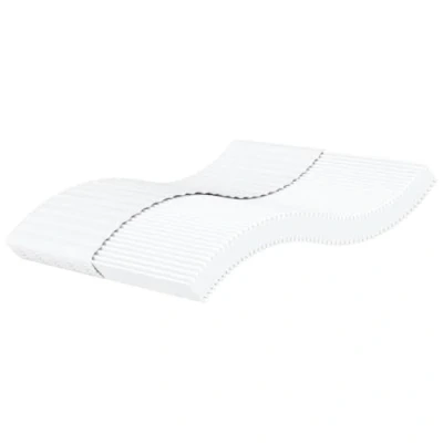 Image de vidaXL Matelas en mousse blanc 200x210 cm dureté H2 H34016637