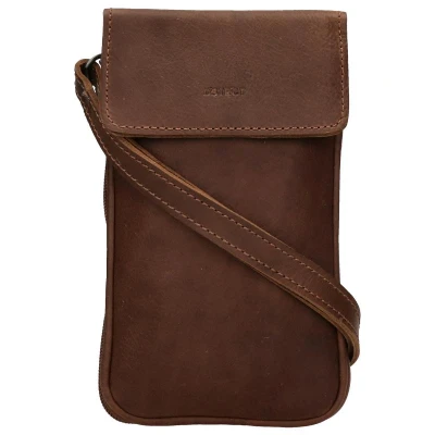 Afbeelding van DSTRCT Preston Park Telephone Bag cognac