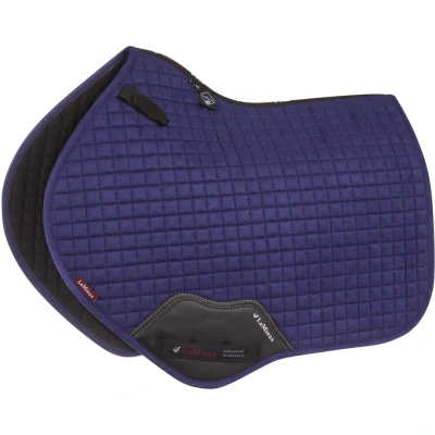 Afbeelding van LeMieux Zadeldekje Luxury Square CC Ink Blue L (Full) Agradi.be