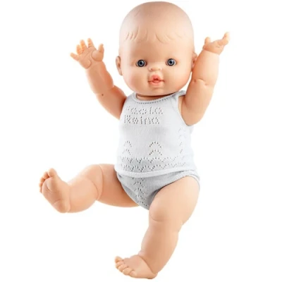 Afbeelding van Paola reina babypop gordi meisje met ondergoed alicia 34 cm