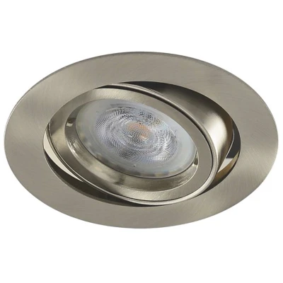 Afbeelding van Platte inbouwspot Feliks Rond RVS Look Extra Warm Wit Dimbaar 3.8W RTM Lighting LED