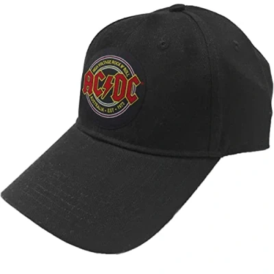 Afbeelding van AC/DC Est 1973 Baseball pet Zwart
