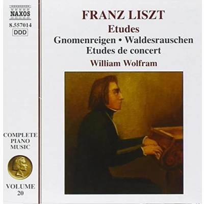 Afbeelding van William Wolfram Liszt: Etudes (CD)