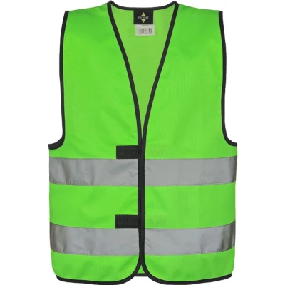 Afbeelding van KX200 Korntex Veiligheidshesje kind EN 1150 Maat XS (4 6 jaar) Unisex Neon Groen
