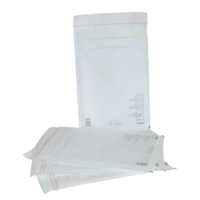 Afbeelding van 100 Stuks Luchtkussen Enveloppen, Code C13 150mm X 215mm. Wit