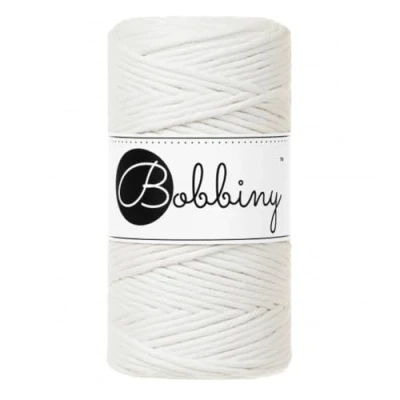Afbeelding van Bobbiny macrame koord 3 mm off white