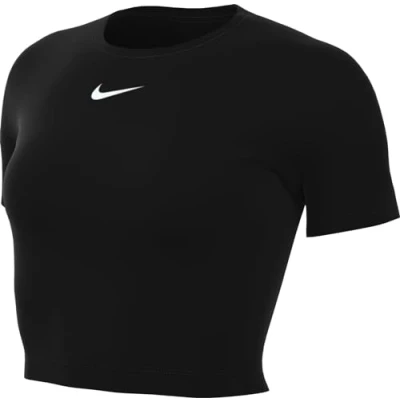 Afbeelding van Nike Sportswear TEE Essential SLIM Tshirt basic, Dames, Maat: XL, Black