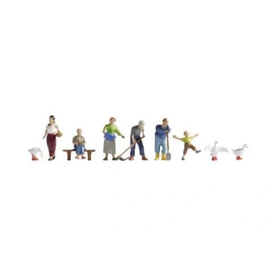 Image de 9 figurines dagriculteurs NOCH 36629
