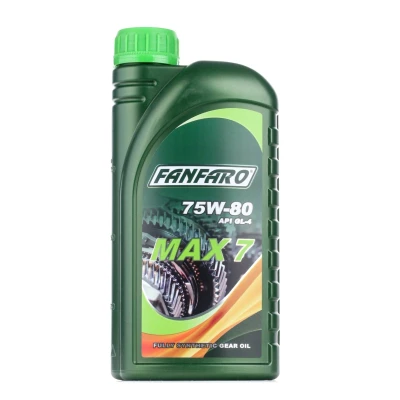 Afbeelding van FANFARO MAX 7 FF8710 1 Versnellingsbakolie 75W 80 Volledig synthetisch PEUGEOT: 2008 Estate, 407 Saloon, 508 I SW