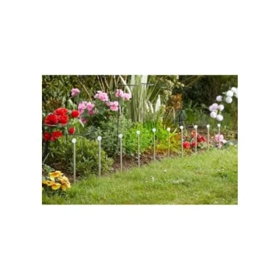 Afbeelding van LED solar grondspies GlowBall, set van 10, 44 cm