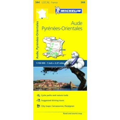 Afbeelding van Aude Pyrénées Orientales Map