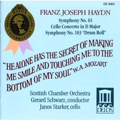 Afbeelding van Symphonies 61 &amp; 103/Cello Concerto #2