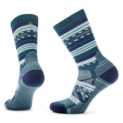 Afbeelding van Smartwool HIKE Light Cushion Margarita CREW Sportsokken, Dames, Maat: 42 45, Deep navy