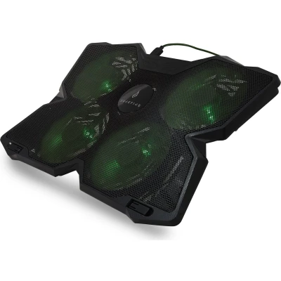 Afbeelding van SureFire Bora laptop cooling pad 43,2 cm (17&#039;) 1200 RPM Zwart