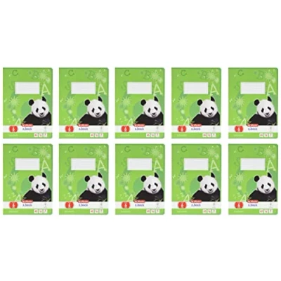 Afbeelding van Herlitz 3320603 schrift, A5/16, liniatuur 06, blanco, FSC Mixed, 10 stuks