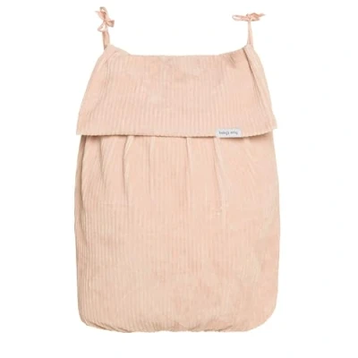 Afbeelding van Baby&#039;s Only Boxzak Opbergzak speelgoed Boxopbergzak Boxtas Speelgoedzak Sense Peach Zachte rib corduroy stof