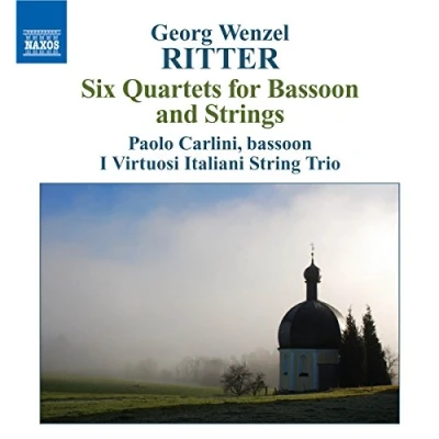Afbeelding van Paolo Carlini, I Virtuosi Italian String Trio Ritter: Six Quartets For Bassoon &amp; Strings (CD)