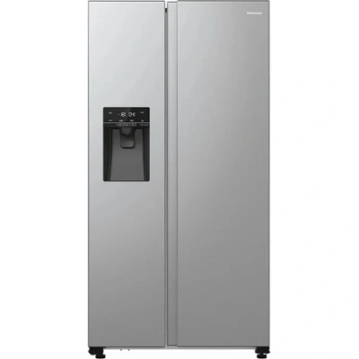 Afbeelding van Hisense RS5P535NTFE Amerikaanse koelkast No Frost 178 cm hoog 566 liter Energielabel E Invriesvermogen 12 kg/24u Geluidsniveau 39 dB LED Display SuperCool FastFreeze Deuralarm Interverter Compressor