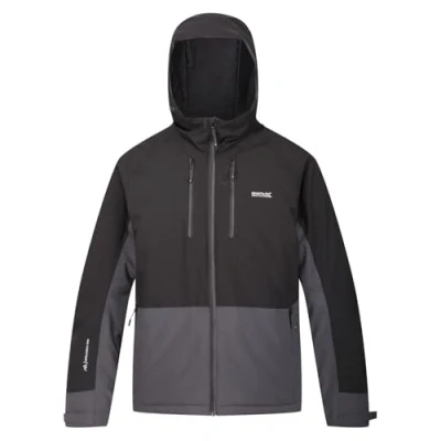 Afbeelding van Regatta Highton Softshelljas, Heren, Maat: 52/54, Black/ash