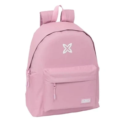 Afbeelding van Schoolrugzak Munich Basic Roze 33 x 42 15 cm