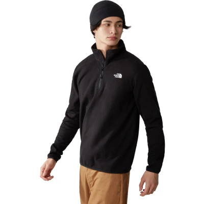 Afbeelding van The North Face Resolve Fleece met kwartrits voor heren Zwart XL