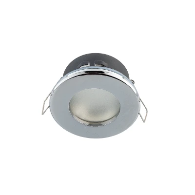 Afbeelding van Inbouwspot, Rond, Waterdicht IP54, GU10 Fitting, Chroom Fitting (230V)