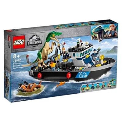 Afbeelding van LEGO Jurassic World Bootontsnapping van Dinosaurus Baryonyx 76942