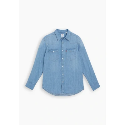 Afbeelding van Levi&#039;s heren BARSTOW WESTERN STANDARD ESTA in de kleur Indigo, maat: L