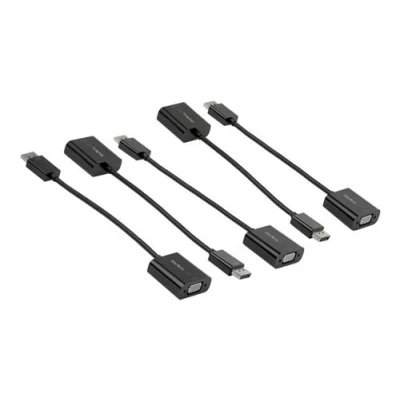 Image de StarTech.com 5 Pack DisplayPort to VGA Adapter 1.2 HBR2 Active Digital DP Analog Video Converter Dongle Male Female Monitor (DP2VGA3X5) Adaptateur vidéo DisplayPor