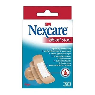 Afbeelding van Nexcare Bloed Stop Assorti, 30 Stuk