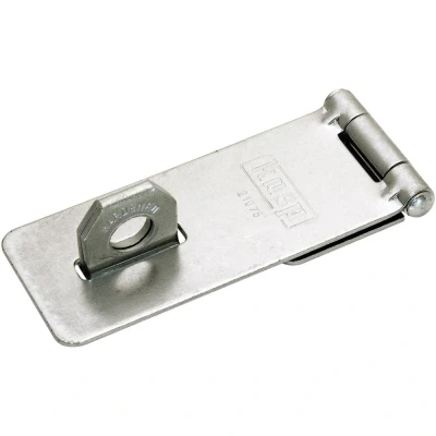 Afbeelding van Kasp C.K Overvalslot met sluitplaat 75 mm Staal K21075D 1 stuk(s)