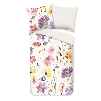 Afbeelding van Good Morning Dekbedovertrek &quot;bloemen&quot; Multi (135x200 cm) Katoen