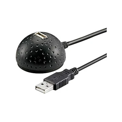 Afbeelding van USB verlengkabel 1.5 meter 2.0 (100% koper, Met standaard)