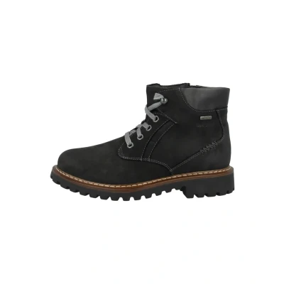 Afbeelding van Josef Seibel Veterboots black, Heren, Maat: 42, Black Nubukleer
