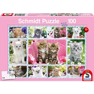 Afbeelding van Kittens, 100 pcs Kinderpuzzel