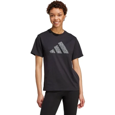 Afbeelding van adidas Sportswear Animal Graphic T shirt Dames Zwart XS