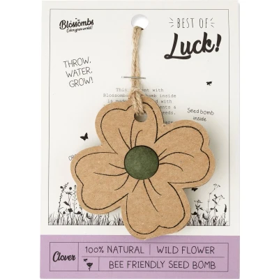 Afbeelding van Blossombs bloembommetjes party hanger Best of Luck!