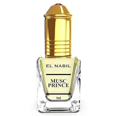 Afbeelding van El Nabil Musc Prince Geurolie voor heren, 5 ml
