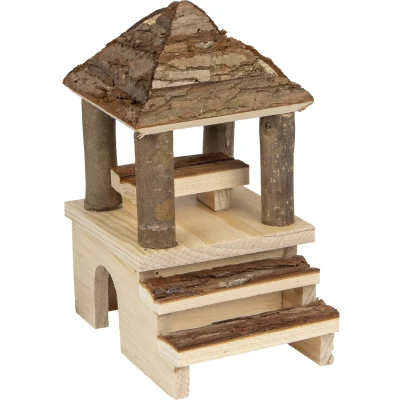 Afbeelding van Knaagdierhuisje Pady Hout 16 x 12 21 cm