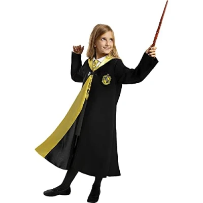 Afbeelding van FUNIDELIA Harry Potter Hufflepuf Kostuum voor Kinderen 134 146 cm